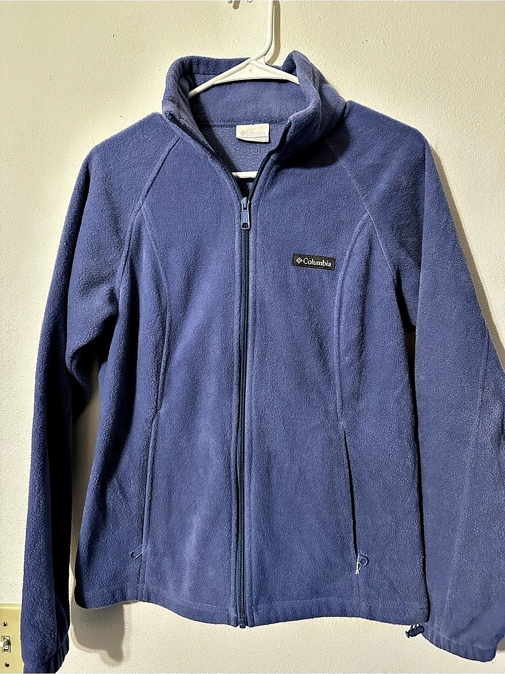 Columbia Benton Springs Full-Zip Fleece Jacket Blue Medium